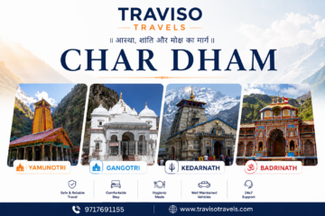 Char Dham Yatra 2026 pilgrimage guide covering Kedarnath, Badrinath, Gangotri and Yamunotri temples in Uttarakhand