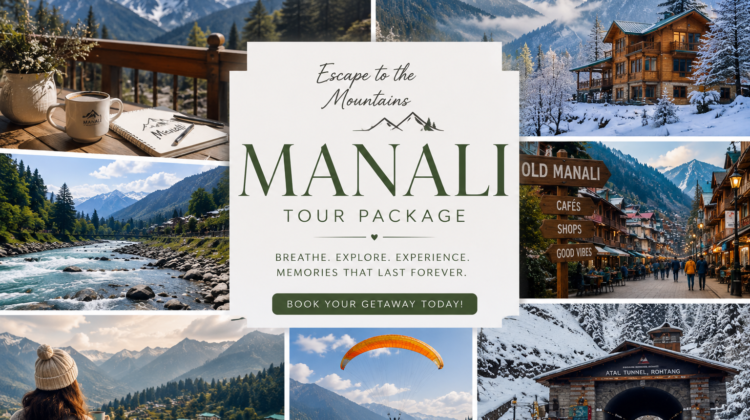 Manali Tour Package 2026 |Explore the Beauty of Himachal Pradesh